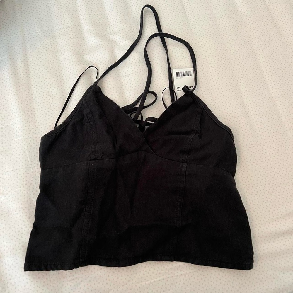 urban oufitters tie back halter top nwt